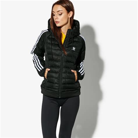 winterjacke adidas damen schwarz|Winterjacken .